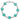 Sterling Silver Rhodium-plated Heart-shaped Turquoise Bracelet - Image 4