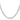 Sterling Silver Rhodium-plated 5.75mm Flat Curb Chain - Image 2