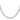 Sterling Silver Rhodium-plated 6.8mm Flat Curb Chain - Image 2