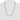 Sterling Silver Rhodium-plated 7.5mm Flat Curb Chain - Image 4