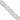 Sterling Silver Flat Curb Chain - 6.7mm Modern Link Design - Image 1