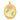 1/20 14K Gold Filled 34mm Enameled Flower Oval Locket