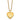 1/20 14K Gold Filled 16mm Satin and Polished Heart Locket Necklace
