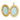 1/20 14K Gold Filled 26mm Diamond in Heart Oval Locket Necklace - View 5