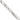 Sterling Silver 5.5mm Lightweight Flat Figaro Chain - 26 inch - Image 3