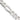 Sterling Silver 22-Inch Flat Figaro Chain - Lightweight & Stylish - Image 1