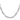 Sterling Silver Rhodium-plated 5.5mm Lightweight Flat Figaro Chain - 22 inch - Image 2