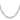 Sterling Silver Rhodium-plated 7mm Lightweight Flat Figaro Chain - 26 inch - Image 2