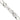 Sterling Silver 8.5mm Lightweight Flat Figaro Chain - 18 inch - Image 3