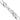 Sterling Silver Rhodium-plated 8.5mm Lightweight Flat Figaro Chain - 22 inch - Image 3