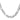 Sterling Silver 8.5mm Flat D/C Pave Figaro Chain - 18 inch - Image 2