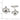 Sterling Silver Fleur De Lis w/Onyx Cuff Links - Image 1