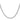 Sterling Silver Rhodium-plated 4.0mm D/C Square Franco Chain - Image 2