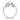Sterling Silver Rhodium-plated CZ Ring - Image 1