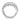 Sterling Silver Rhodium-plated CZ Wide Band Ring - Image 1