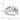 Sterling Silver Rhodium Plated Diamond Men's Ring - Image 3