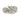Sterling Silver w/14k Antiqued Leaves Bypass Ring - Image 1