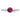 Sterling Silver Rh-plated-plated 1.43R Ruby and .12WT White Topaz Ring - Image 4