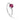 Sterling Silver Rh-plated-plated 1.43R Ruby and .12WT White Topaz Ring - Image 7