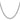 Sterling Silver Domed Curb Chain Necklace - 3.25mm Modern Style - Image 2