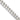 Sterling Silver 6mm Domed w/ Side D/C Curb Chain - Image 1