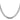 Sterling Silver Rhodium-plated 7.35mm Domed w/ Side D/C Curb Chain - Image 2