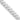 Sterling Silver Rhodium-plated 8.5mm Domed w/ Side D/C Curb Chain - Image 1