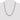 Sterling Silver Domed Curb Chain Necklace - 10.5mm Modern Design - Image 4