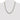 Sterling Silver Rhodium-plated 10.5mm Domed w/ Side D/C Curb Chain - Image 4