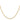 14K 20 Inch 2mm Diamond-cut Quadruple Rope Lobster Clasp Chain - Image 2