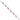 Sterling Silver Rhod-plated 7.75in Pink and Clear CZ Flower Bracelet - Image 1