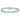 Sterling Silver Rhodium-plated Blue and Clear CZ Bracelet - Image 2