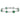 Sterling Silver Rhodium-plated 7.25inch Green and Clear CZ Bracelet - Image 3