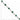 Sterling Silver Rhodium-plated 7.25inch Green and Clear CZ Bracelet - Image 2
