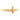 10k Yellow Gold Sideways Cross Ring for Modern Expression - Image 3