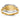 14k Two-Tone Polished and Textured Statement Ring - Image 1