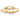 14k CZ 3-Hearts Ring - Image 1
