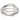 14k White Gold Polished 4-Bar Ring - Image 1