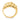 14k Polished Slanted Shrimp Dome Ring - Image 2