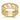 14K Gold Greek Key Design Band - Modern Statement Ring - Image 1