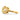 14k Gold Polished Heart Band with X Design - Image 4