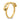 14k Gold Polished Heart Band with X Design - Image 7