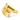 14K Gold Polished Bypass Ring for Effortless Elegance - Image 4