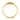 14k Gold Polished Cross Ring in Circle - Modern Statement Piece - Image 2