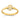 14k Gold Polished Cross Ring in Circle - Modern Statement Piece - Image 1