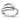 14K White Gold Folded Design Band Ring - Image 1