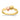 14k Two-Tone Ridged Band with Heart Design - Image 1