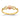 14k Two-Tone Floral Ring for Effortless Everyday Elegance - Image 1