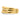 14k Gold Polished Three-Ridge Dome Ring - Image 4