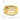 14k Gold Polished Three-Ridge Dome Ring - Image 3